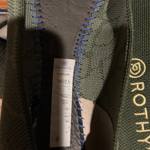 ROTHY'S The Point Green Safari Giraffe Print Flats Comfort Shoe Sz 10.5 - Picture 8 of 8